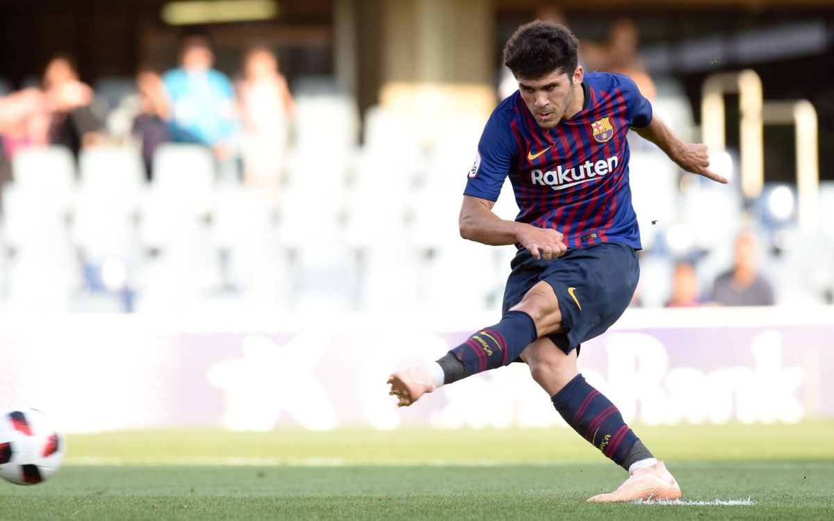 Barça B - Atlético Baleares: Suman un punto en el Miniestadi (1-1)