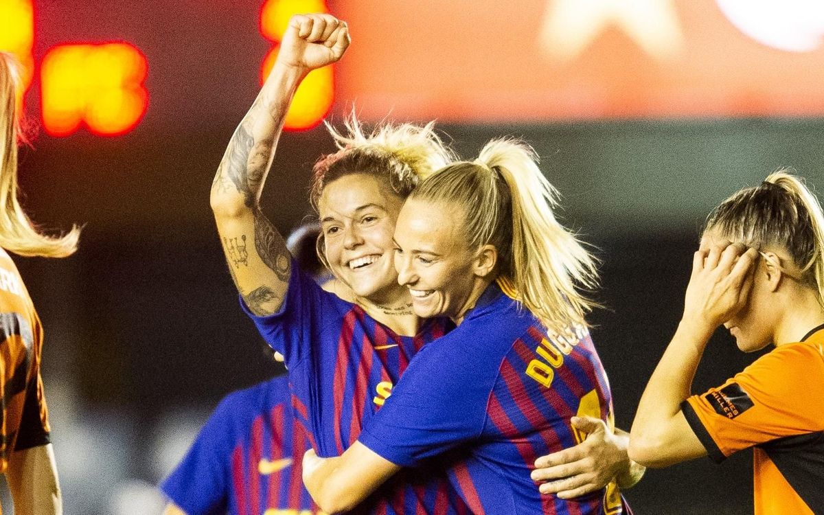 Glasgow City FC 0-3 FC Barcelona: Quarter finals yet again!