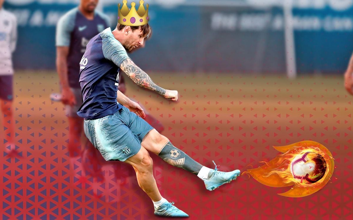 Free-kick fireballs, in training! Who has the hottest foot?