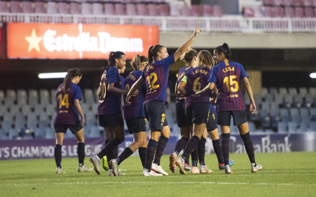 FC Barcelona Women – Glasgow City: Great night at the Miniestadi (5-0)