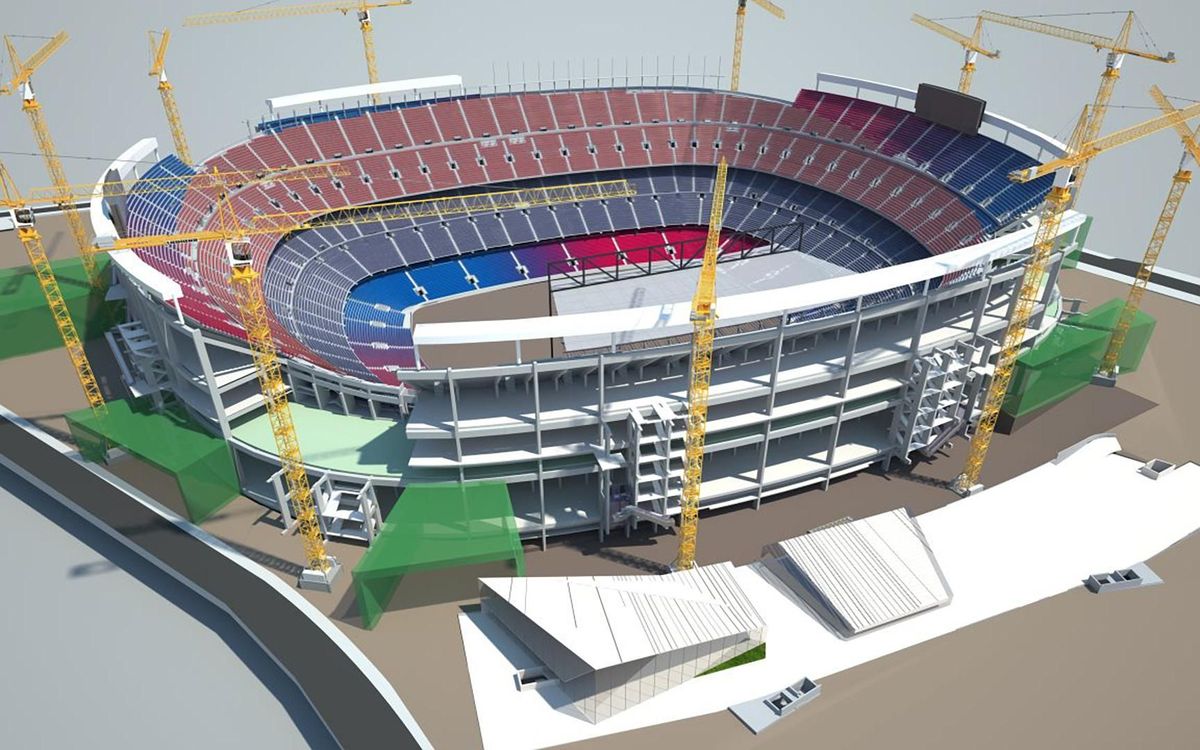 FC Barcelona unveils the latest developments of Espai Barça, the world’s number one sports complex in the center of a major city