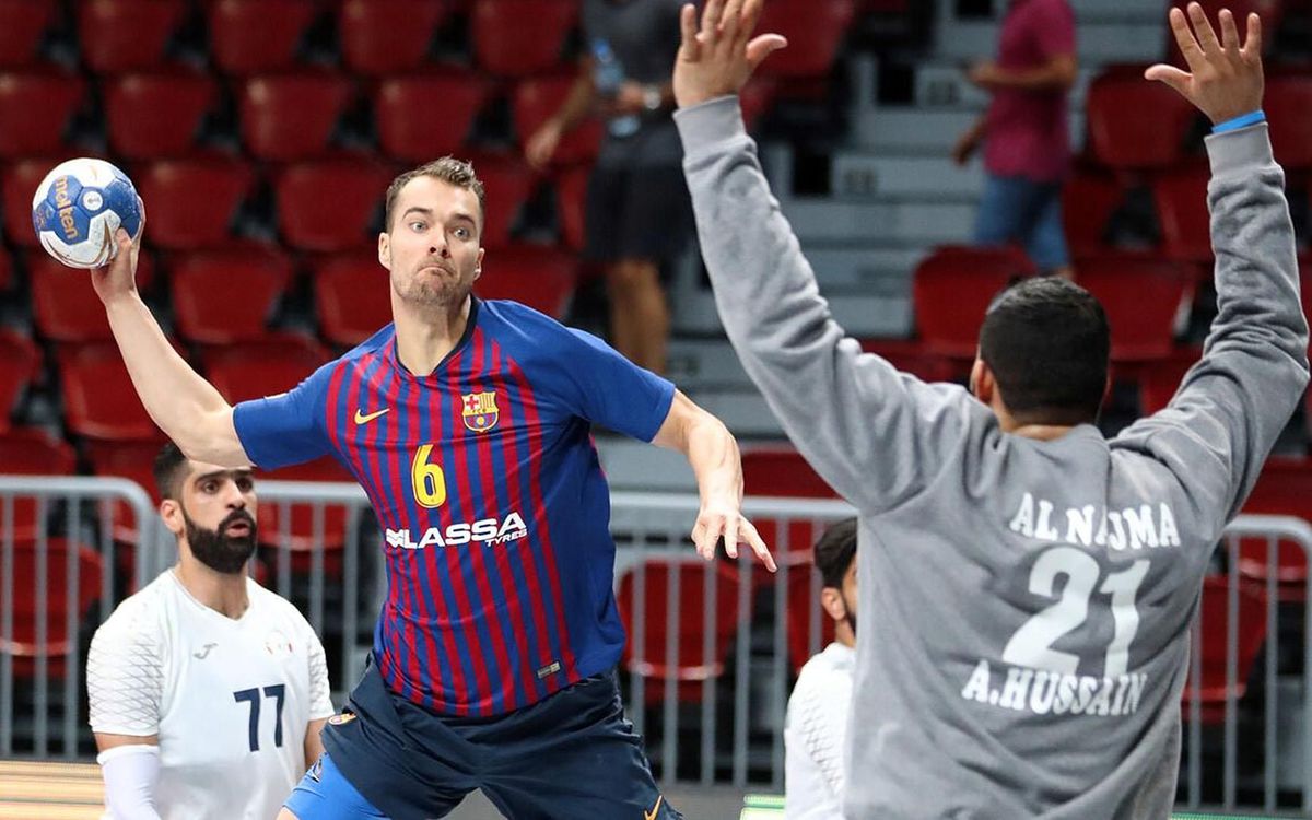 Barça Lassa – Al-Najma Club: A semis de la Super Globe! (37-28)