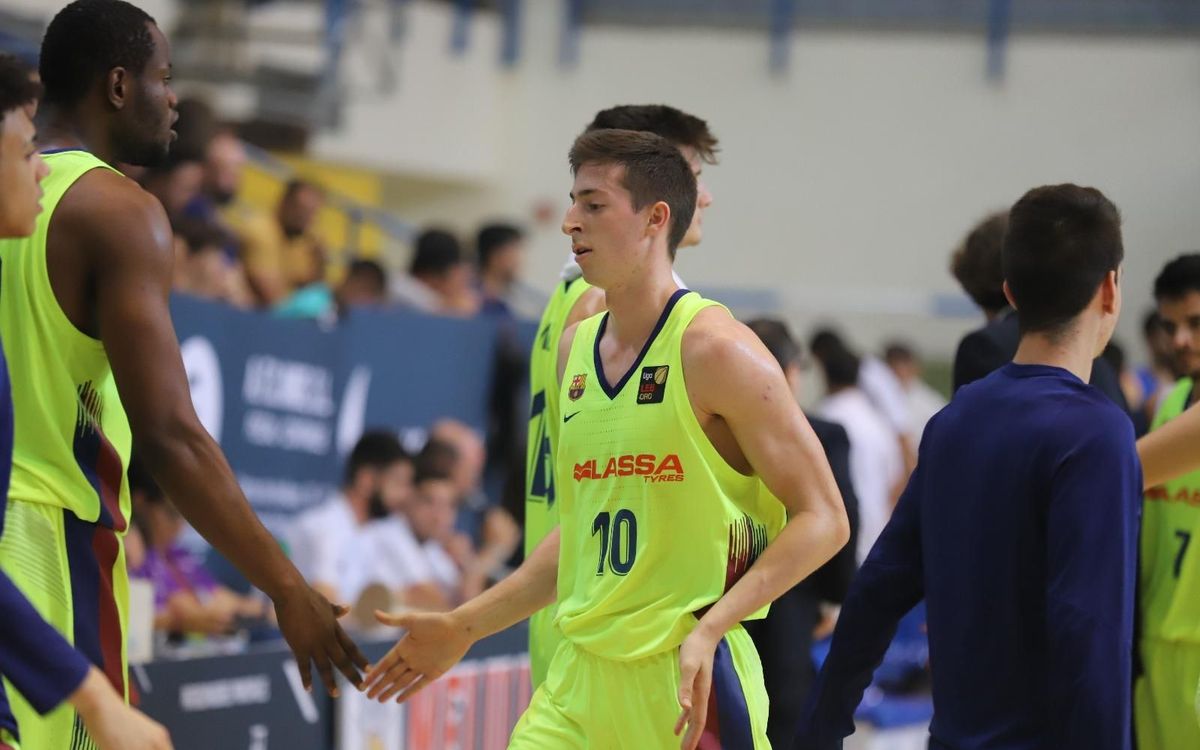 Los datos del triunfo en Melilla del Barça Lassa B de baloncesto