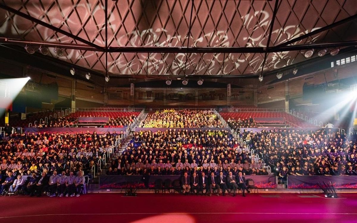 Los Deportes Amateurs del Barça celebran el acto de presentación de la temporada en el Palau Blaugrana