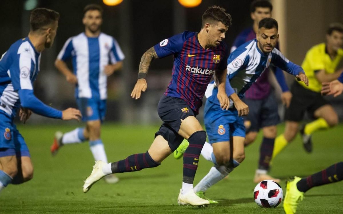 Espanyol B - Barça B: Insistencia sin premio (1-0)