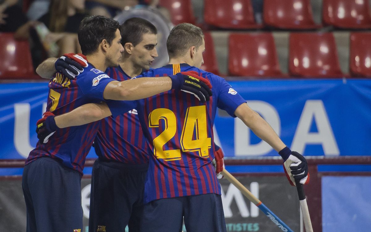 CP Calafell - Barça Lassa: Victoria para seguir líderes (1-6)