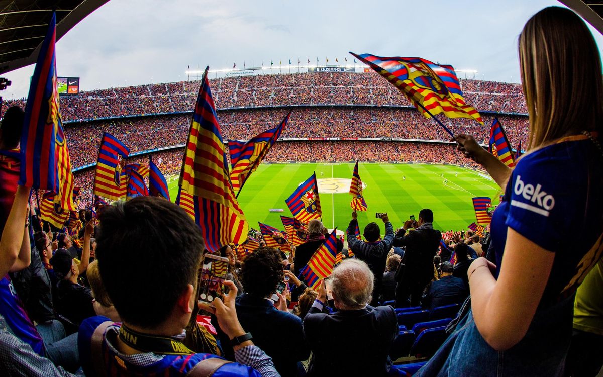 Las peñas internacionales del Barça calientan motores para El Clásico