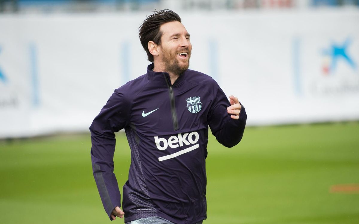 Vidéo - Leo Messi est de retour à l'entraînement !