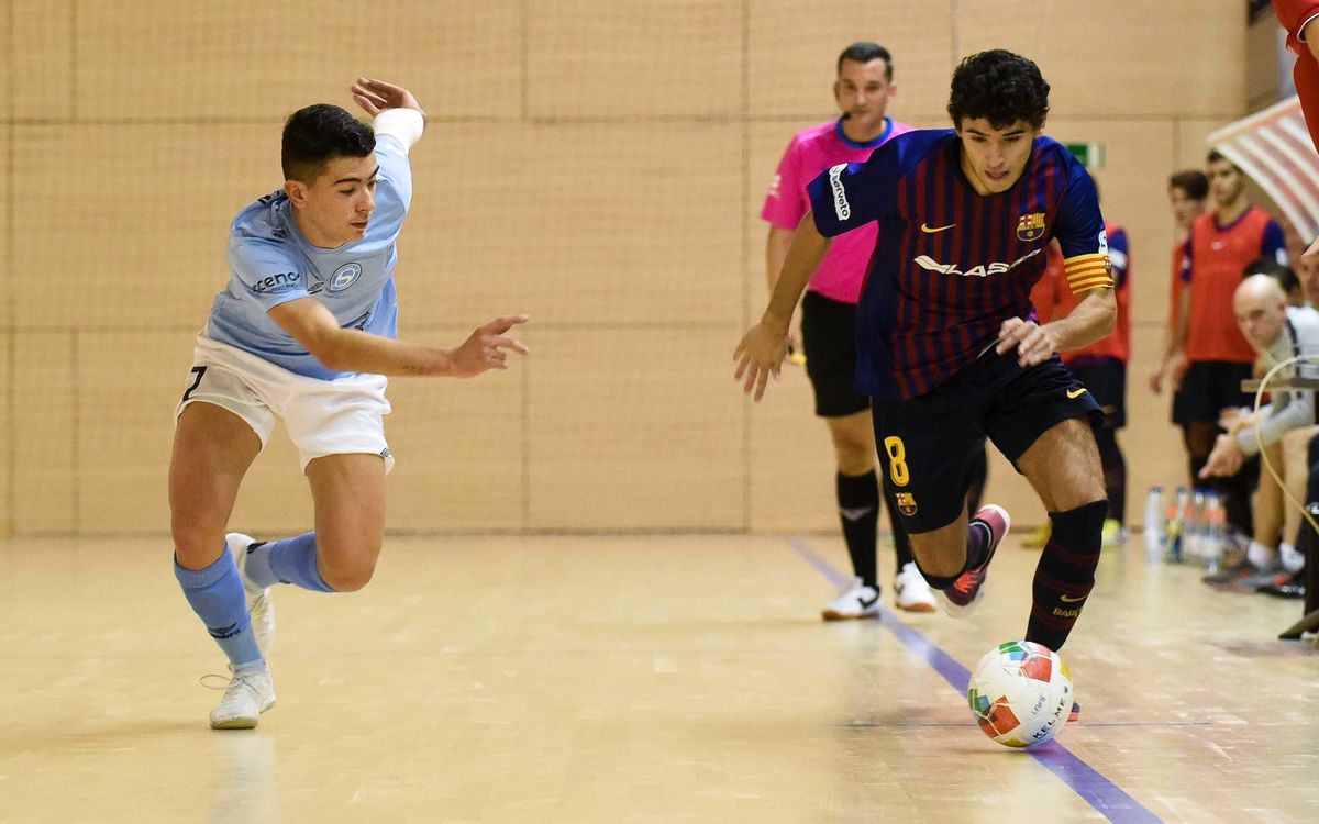 Barça Lassa B – Santiago Futsal (1-1): Empat que sap a poc