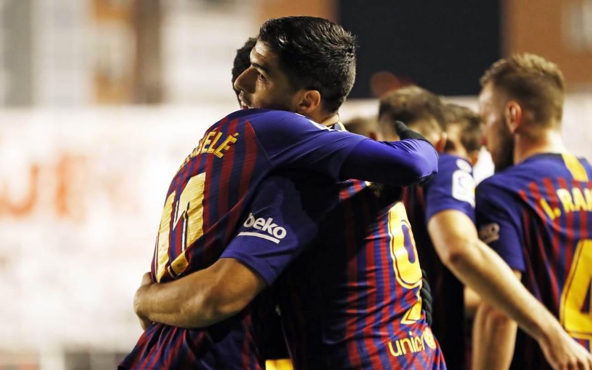 Rayo Vallecano – FC Barcelona: Suárez at the double! (2-3)