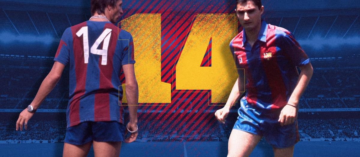 El secreto del dorsal '14' de Cruyff... y Valverde
