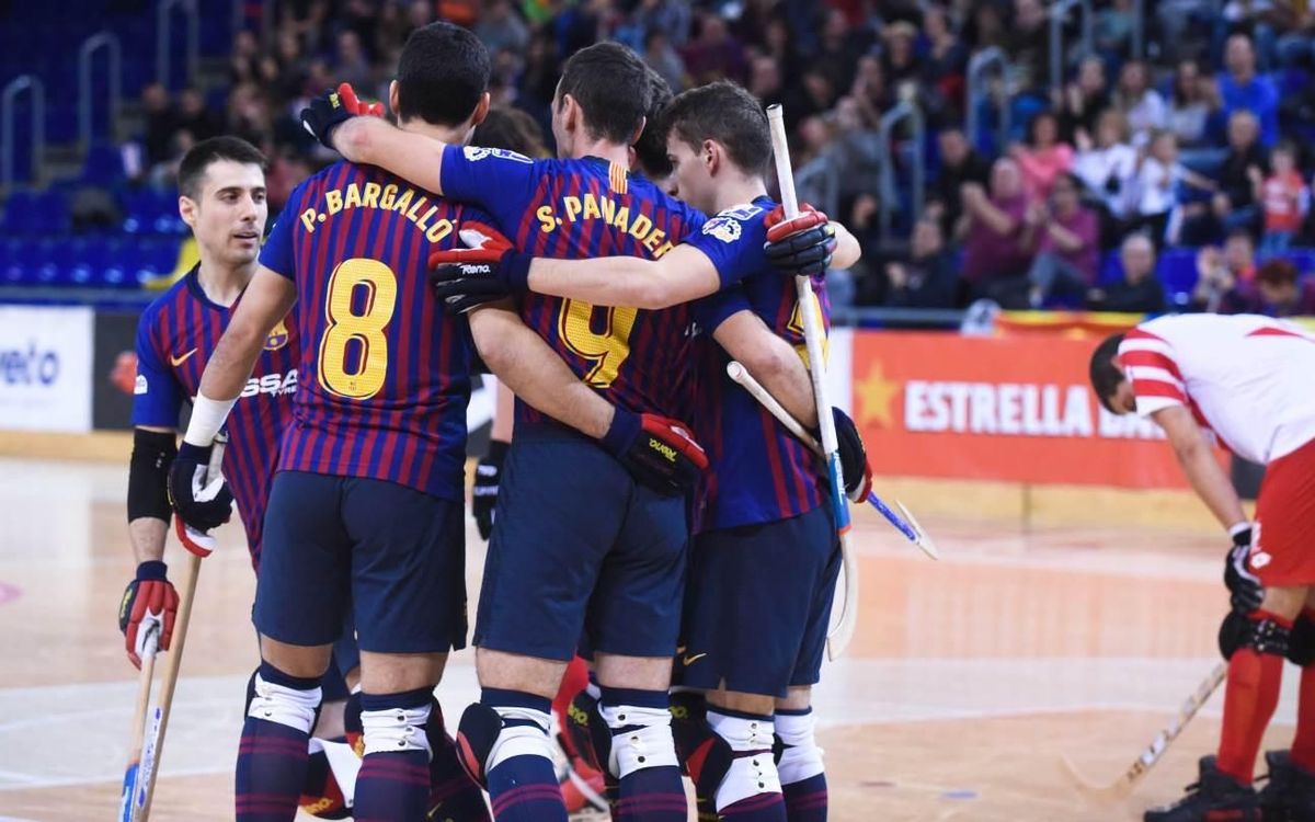 Barça Lassa – Club Patí Vic: ¡Continúa el pleno de victorias! (5-0)