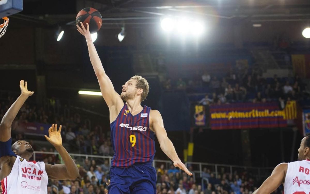 Barça Lassa 105-73 UCAM Múrcia: Fantastic final period