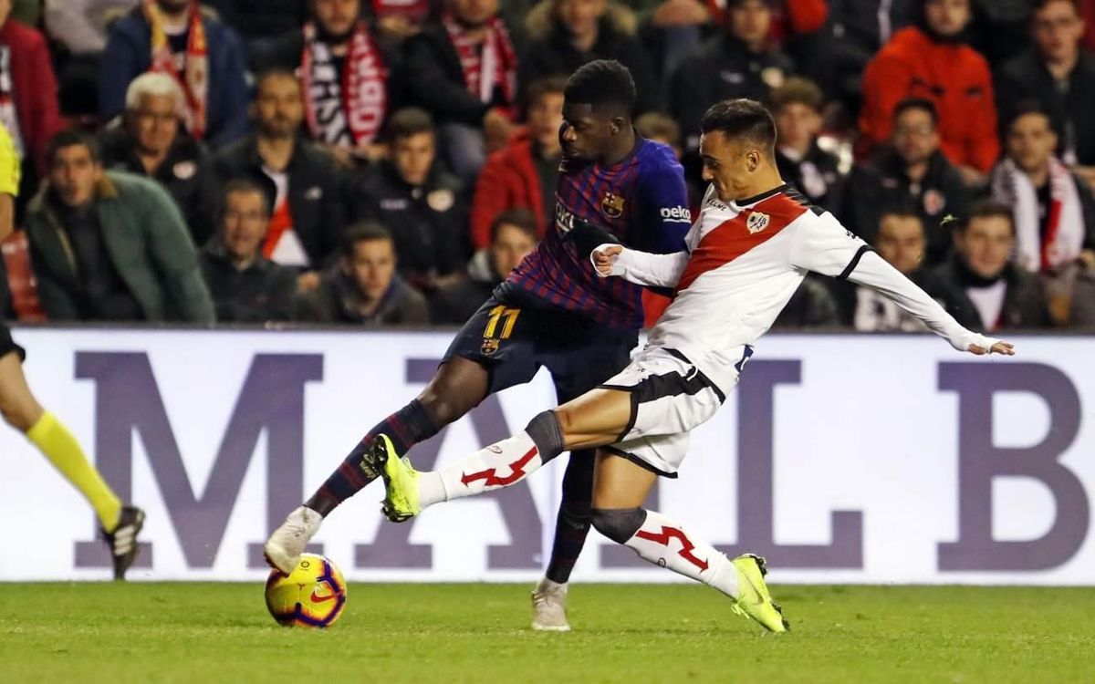 Rayo Vallecano - FC Barcelona (2-3)