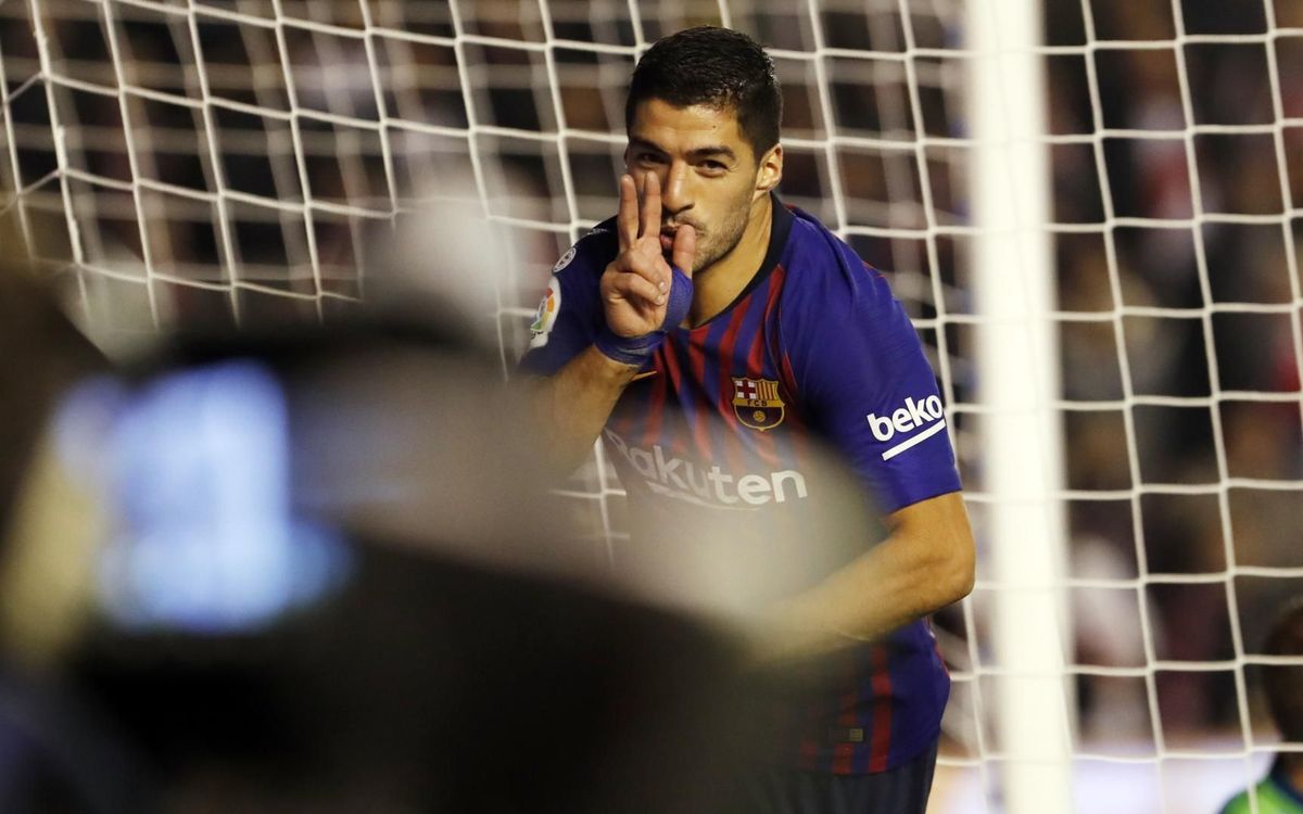 Luis Suarez, Pichichi de la Liga en solitaire
