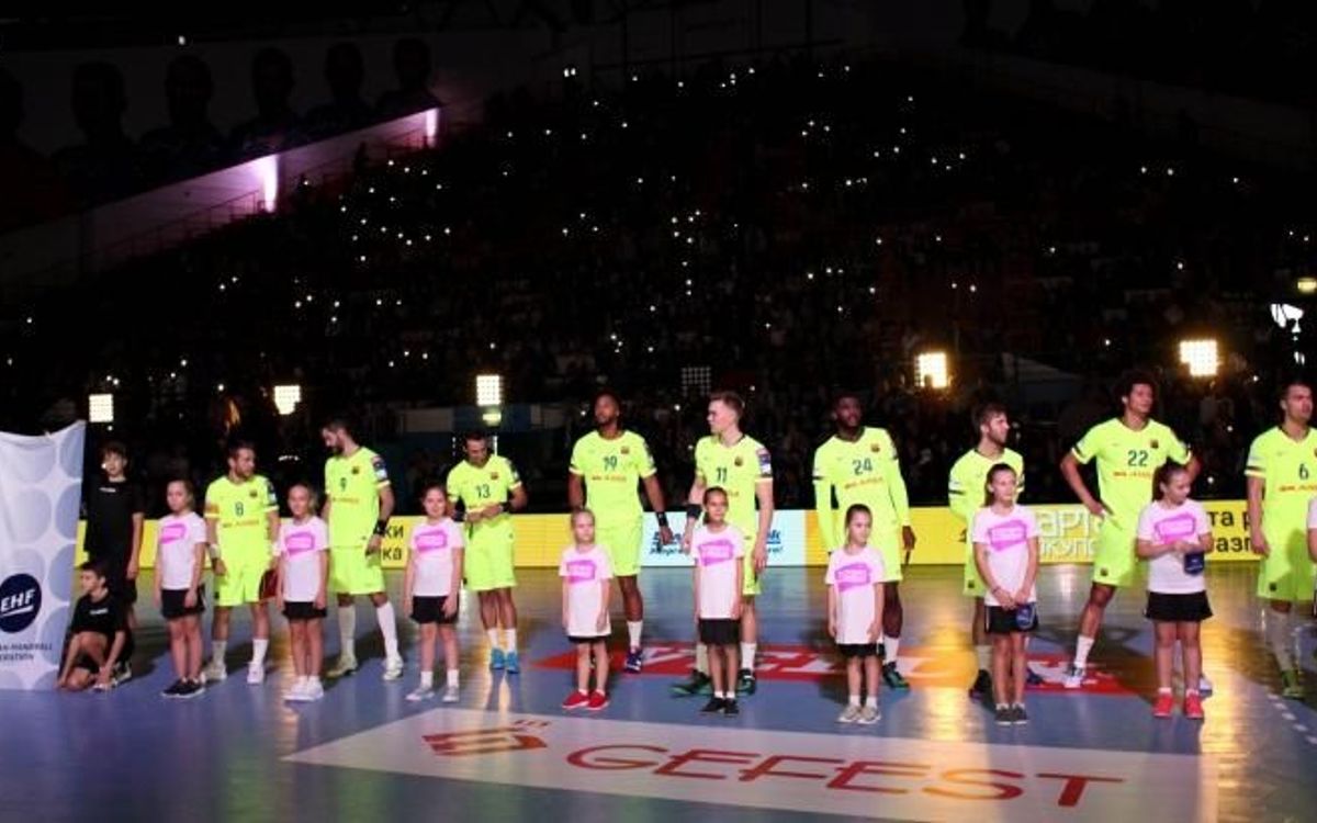 HC Vardar – Barça Lassa: Duel per trencar la igualtat de líders