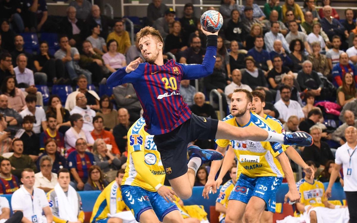 Barça Lassa – Vive Kielce: Victòria de mèrit per seguir al capdavant (31-27)