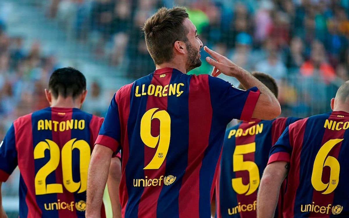 Llorenç Gómez named best beach soccer player