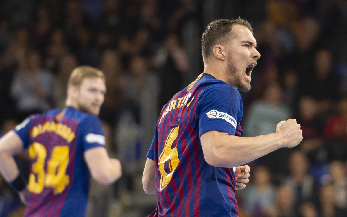 Barça Lassa – HC Vardar: Golpe de efecto del líder (34-26)