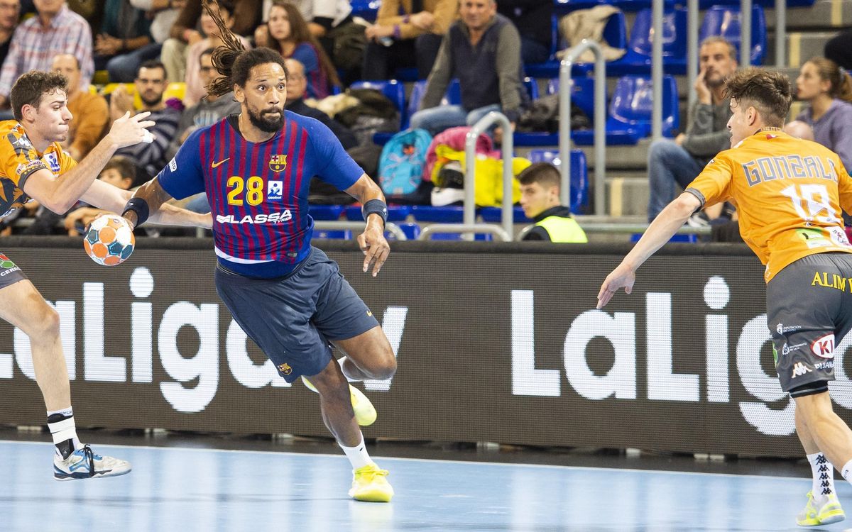 Barça Lassa - Abanco Ademar León: Victoria con una gran segunda mitad (37-29)