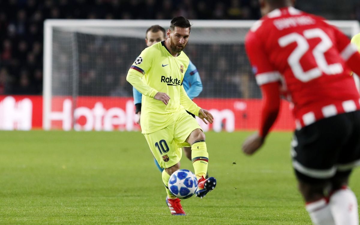 Messi: Finishing top was the objective