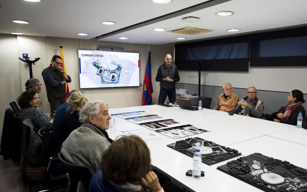 La Agrupación de Arquitectos Urbanistas de Catalunya pone en valor el proyecto del Espai Barça