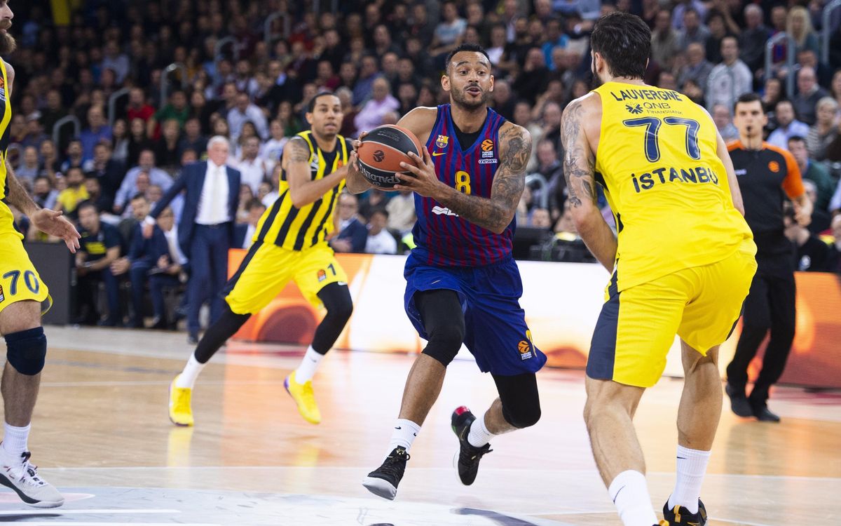 Barça Lassa - Fernerbahçe Estambul: Superados por la efectividad turca (65-84)