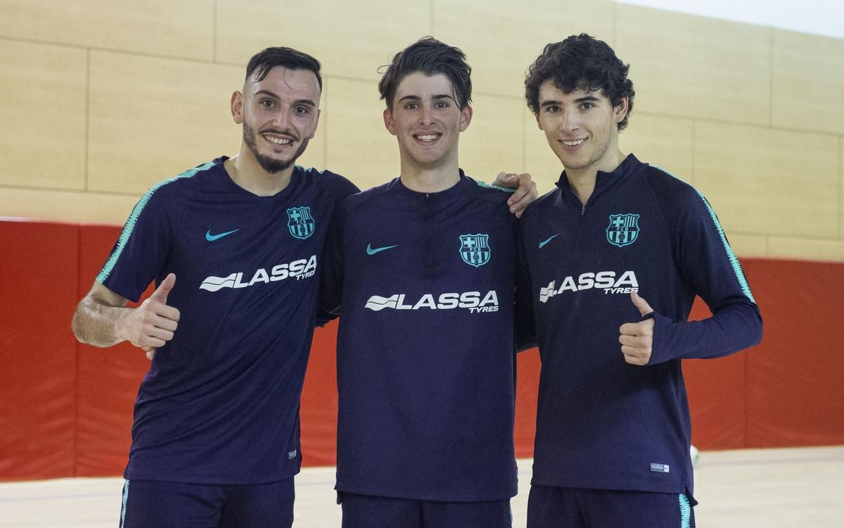 Tres reforços del planter per al primer equip