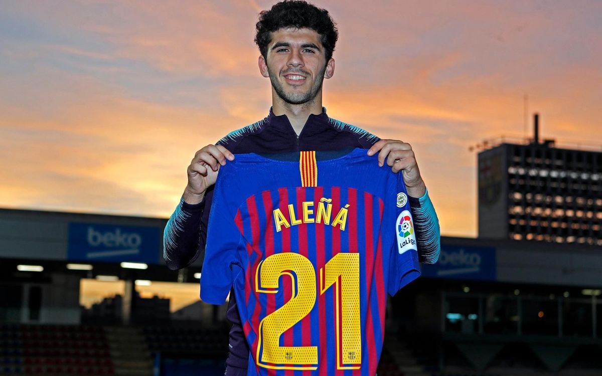 Aleñá, inscrito como jugador del primer equipo