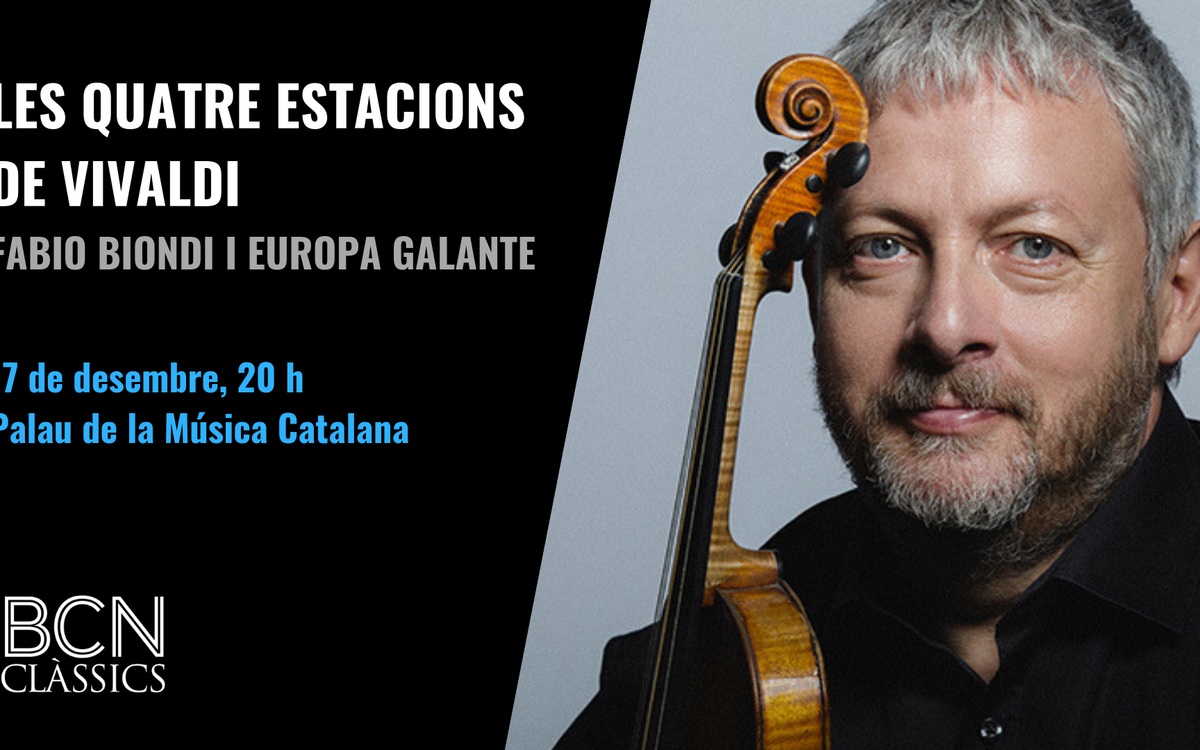 'Las cuatro estaciones' de Vivaldi en el Palau de la Música