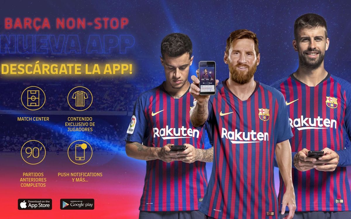El FC Barcelona estrena web y app, ejes de la nueva estrategia digital del Club