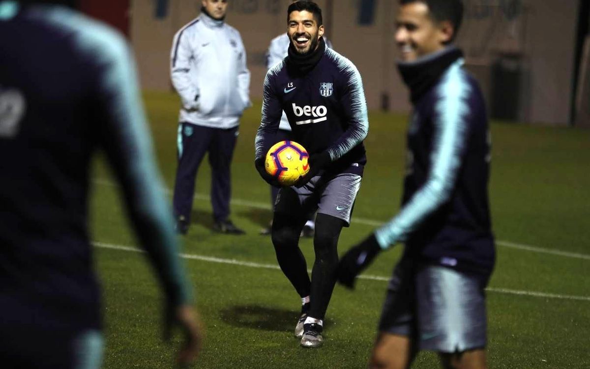 Luis Suarez est dans le groupe contre l'Espanyol