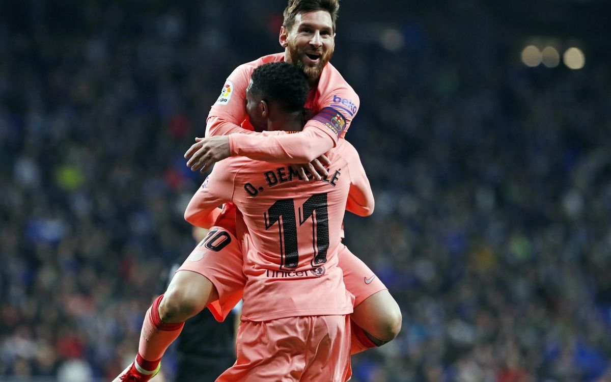 RCD Espanyol 0-4 FC Barcelona: Tickled pink!