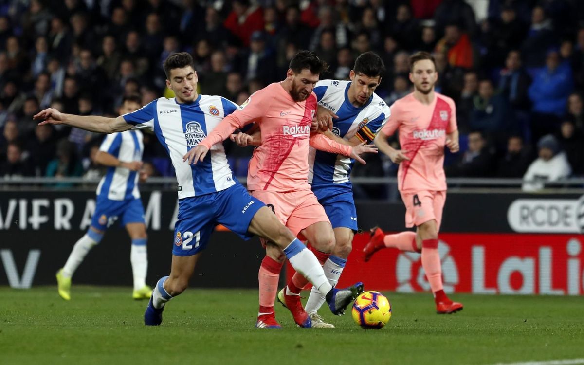 Messi's exhibition in the derby