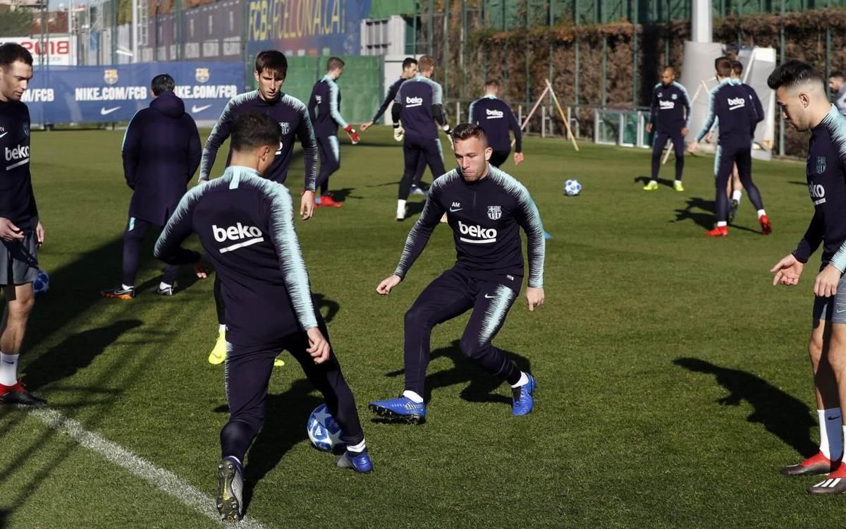 Recuperación pensando en el Tottenham