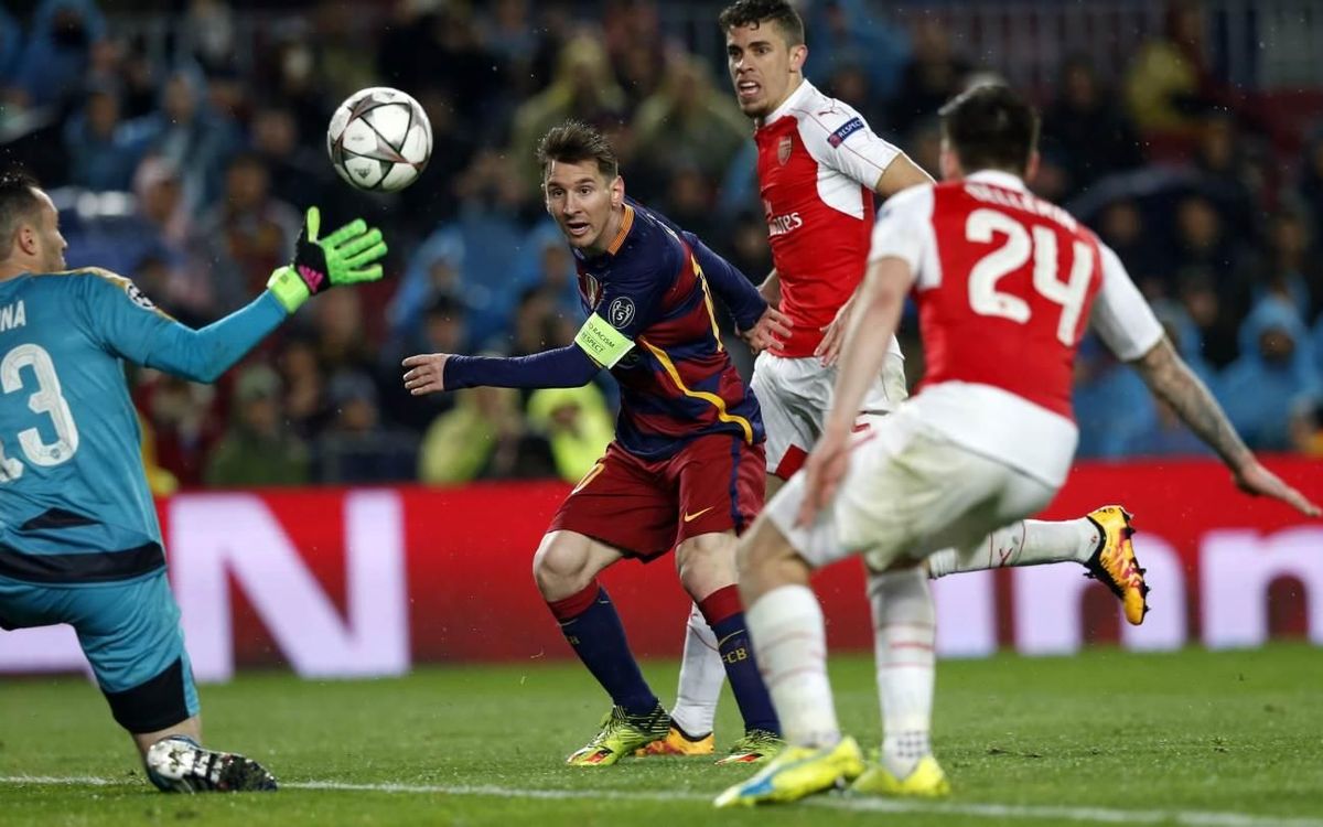 Leo Messi, 22 buts contre des équipes anglaises