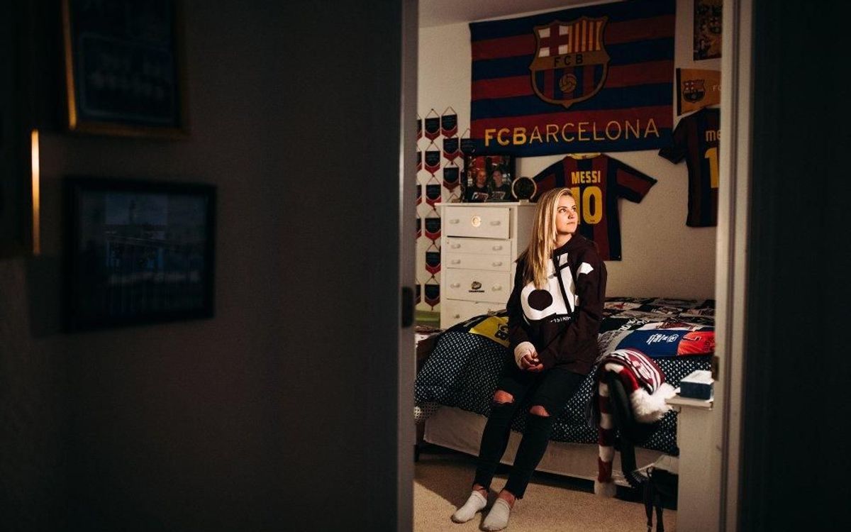 Lindsay Horan tells her Barça anecdotes in The Players' Tribune