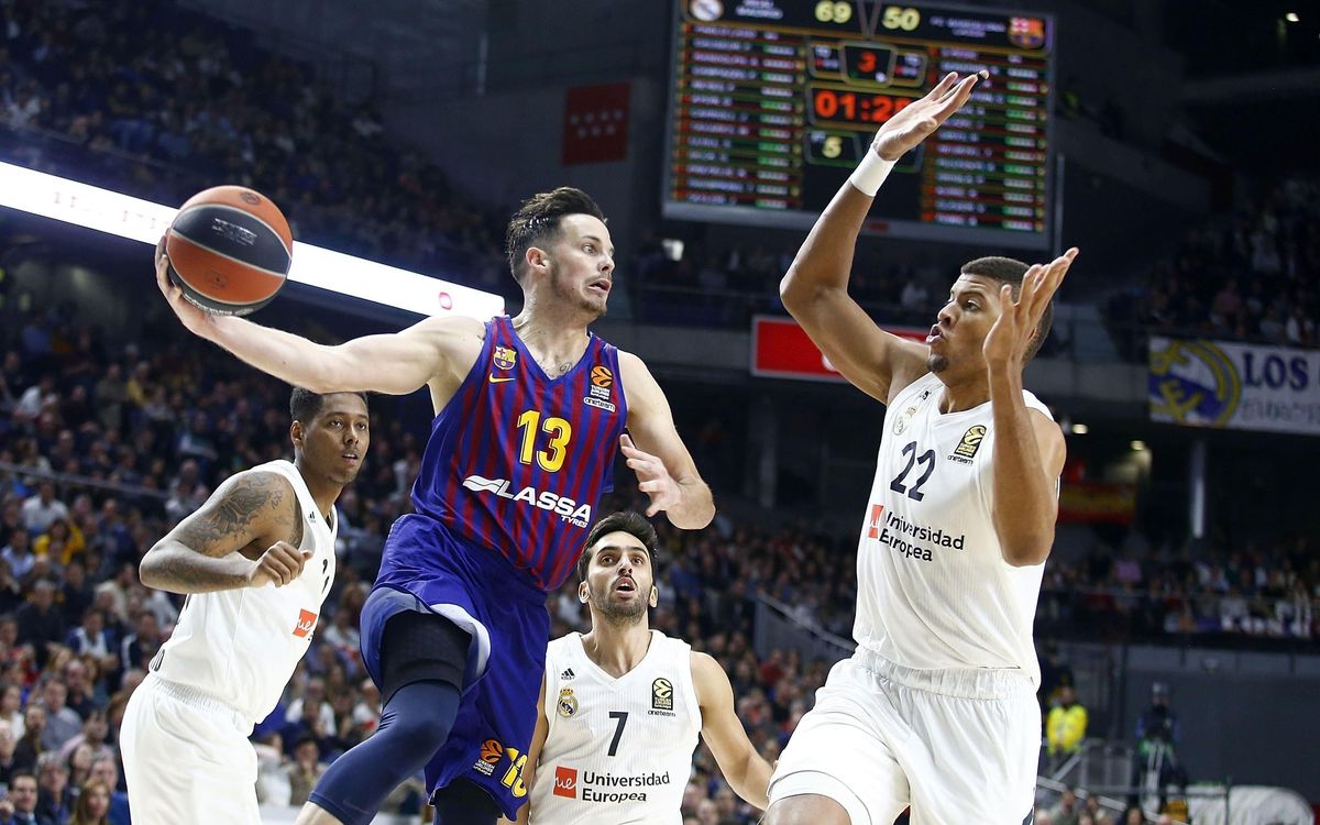 Reial Madrid – Barça Lassa: Superats per l’efectivitat blanca (92-65)