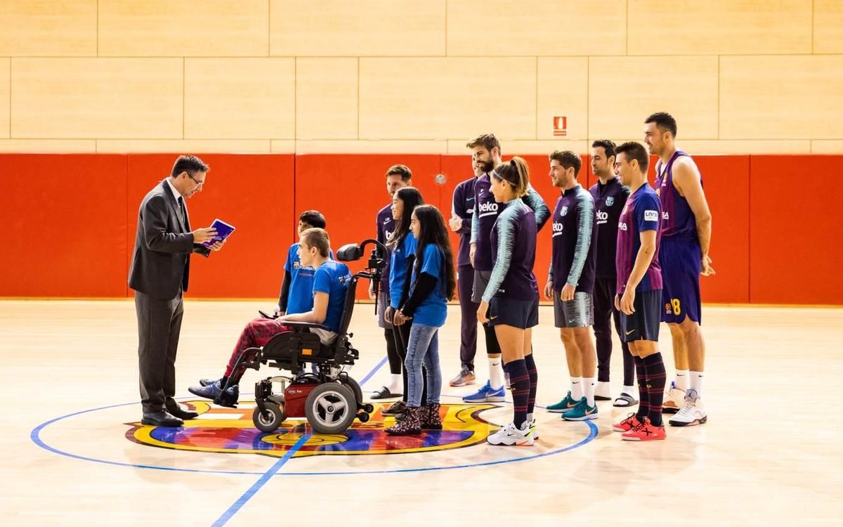 'Una Navidad para cambiarlo todo', el mensaje del Barça al mundo