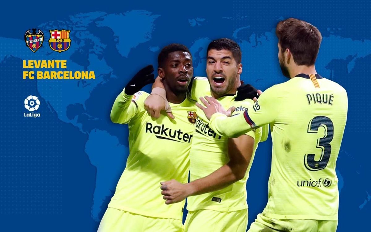 Cuándo y dónde ver el Levante - FC Barcelona