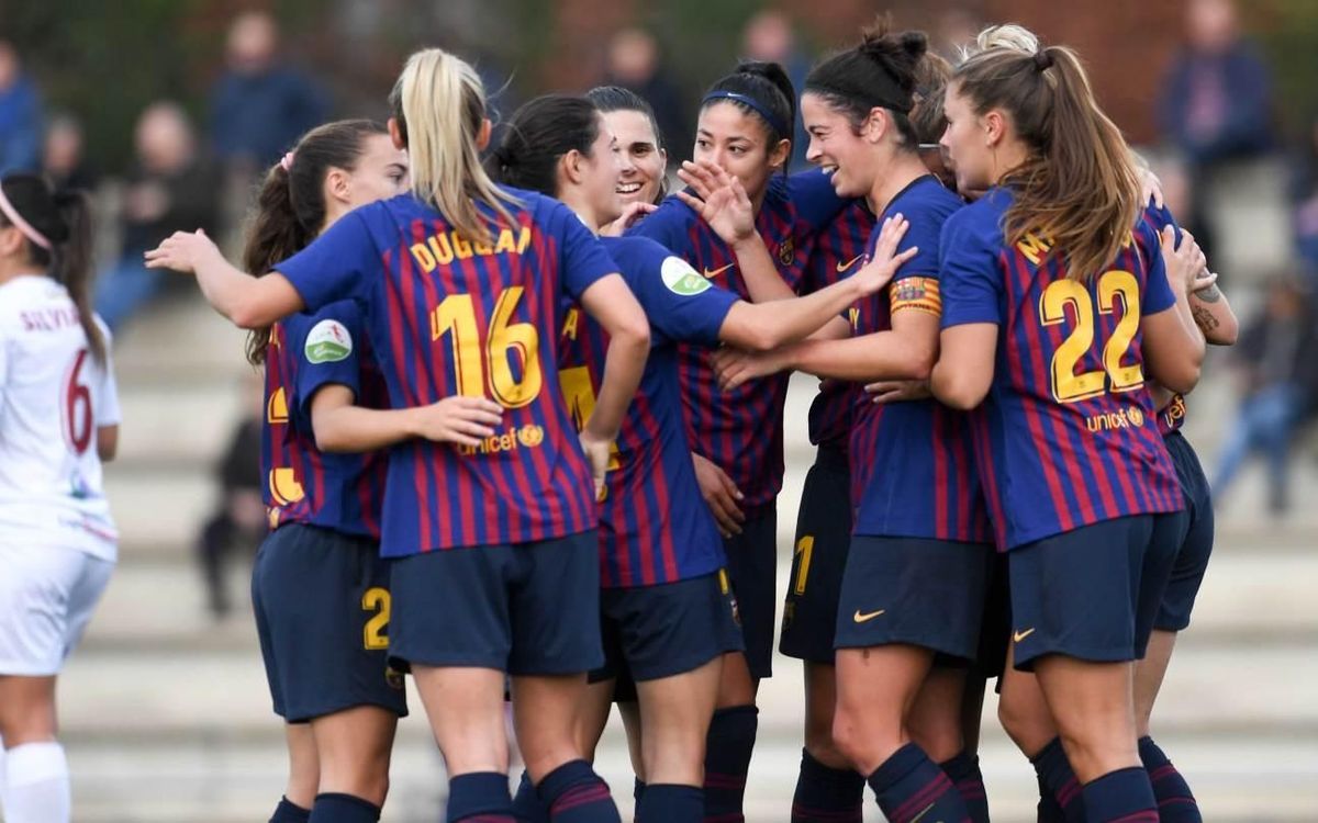Barça Women 2-0 EDF Logronyo: Hard-working victory
