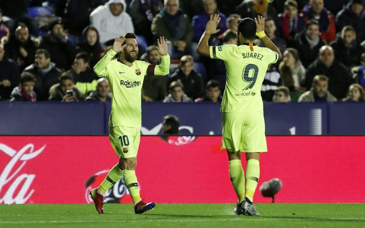 Levante - Barça : Chapeau ! (0-5)