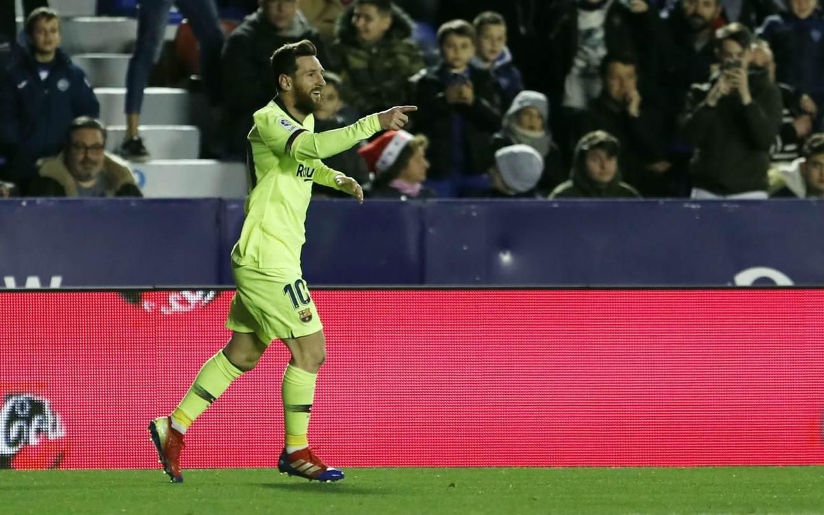 Another magic night for Messi