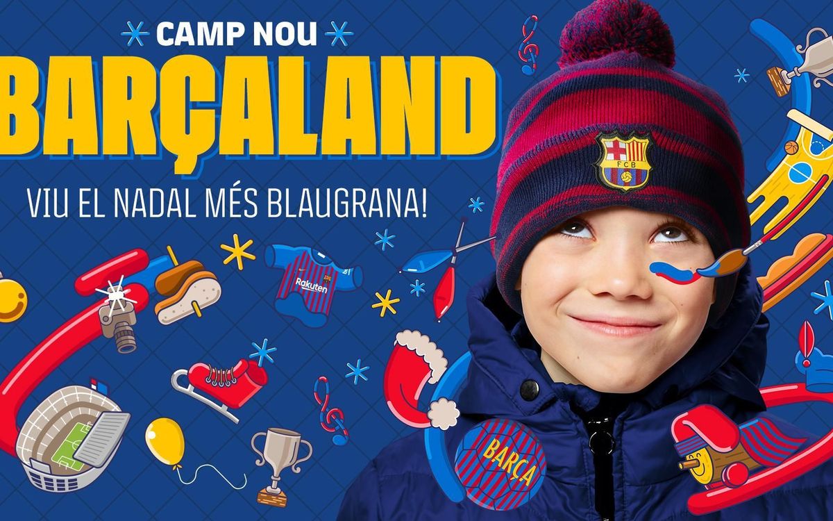 Vive una experiencia 100% azulgrana en Barçaland