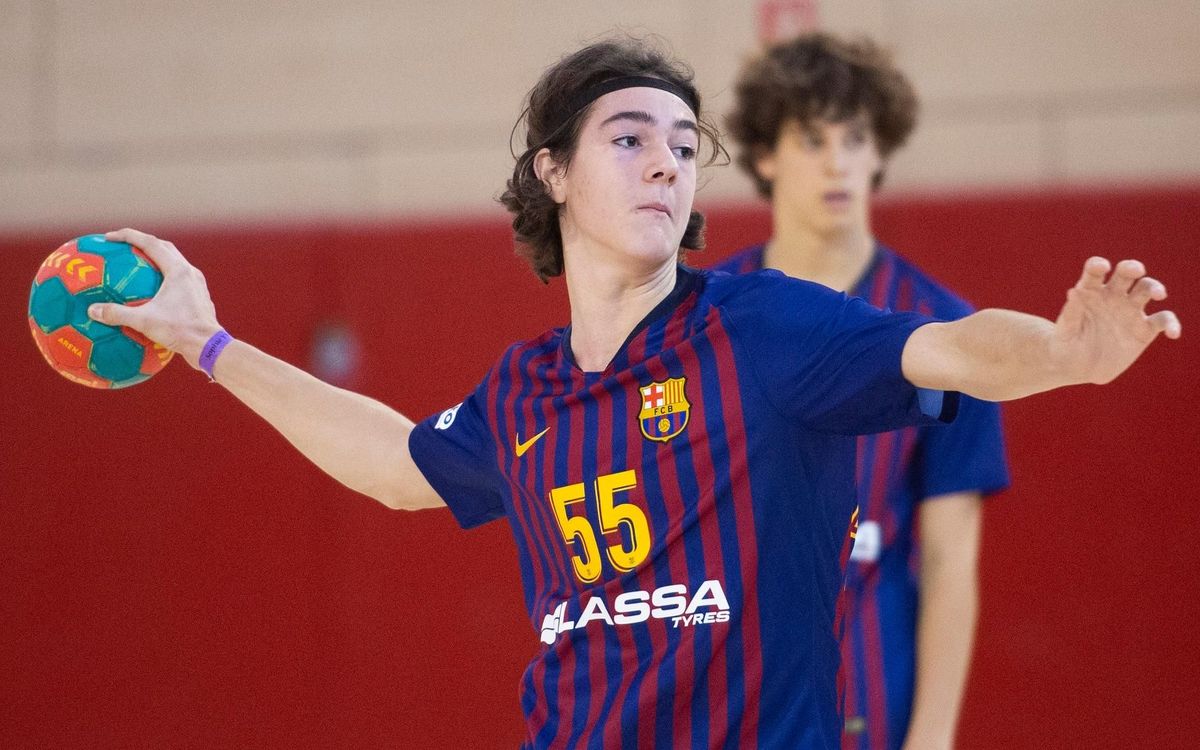 Divendres, Torneig Aleví de Nadal del Barça d’handbol