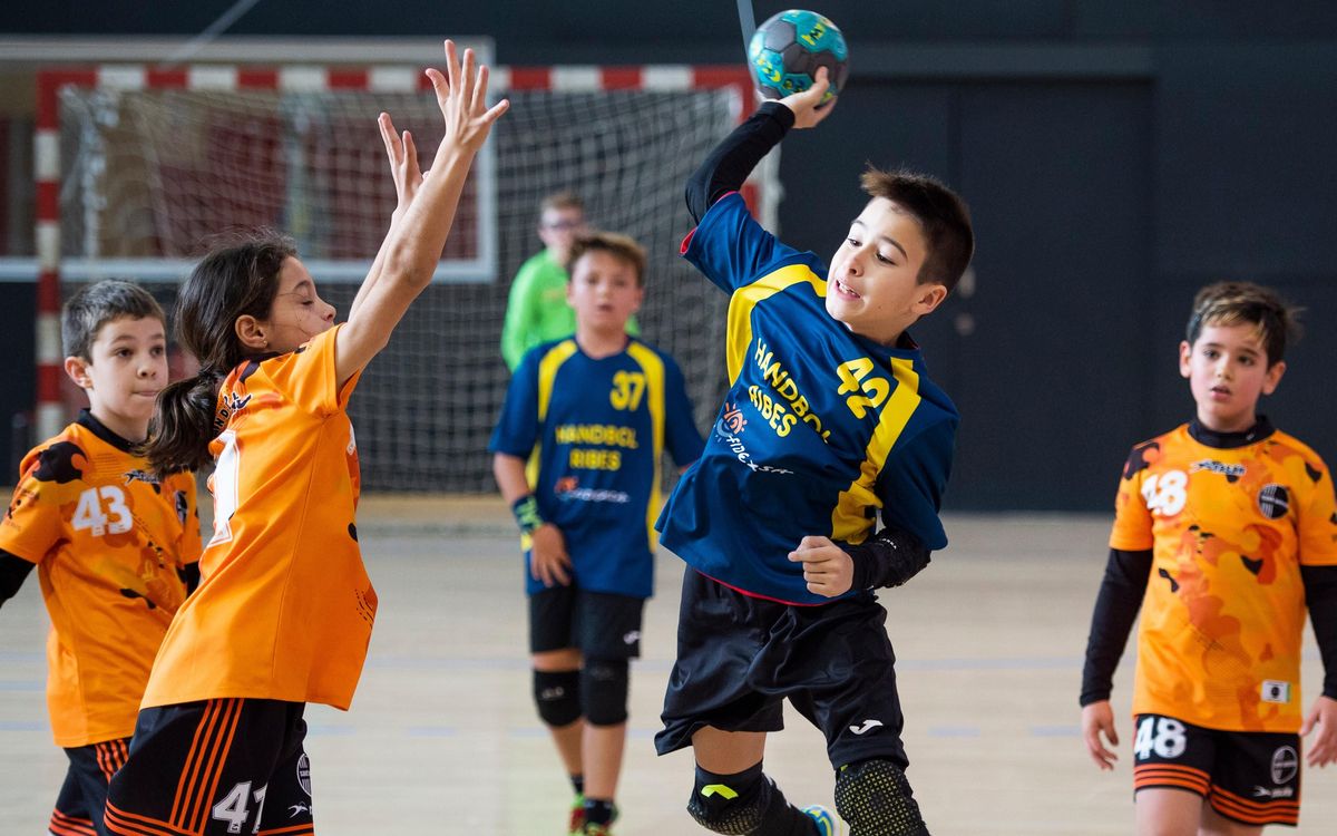 Èxit organitzatiu i de participació, del Torneig Aleví de Nadal del Barça d’handbol