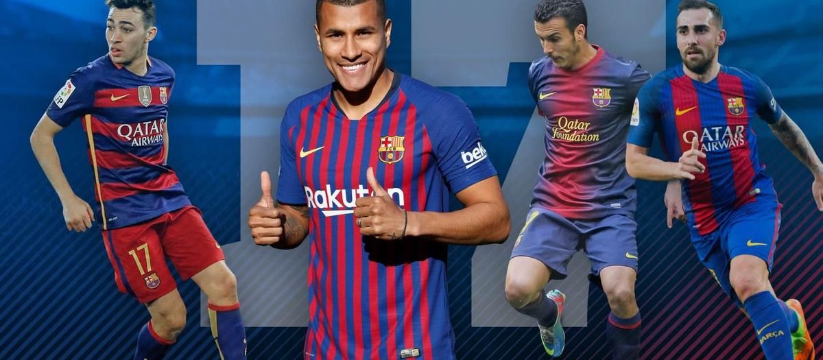 Todos los dorsales '17' del FC Barcelona