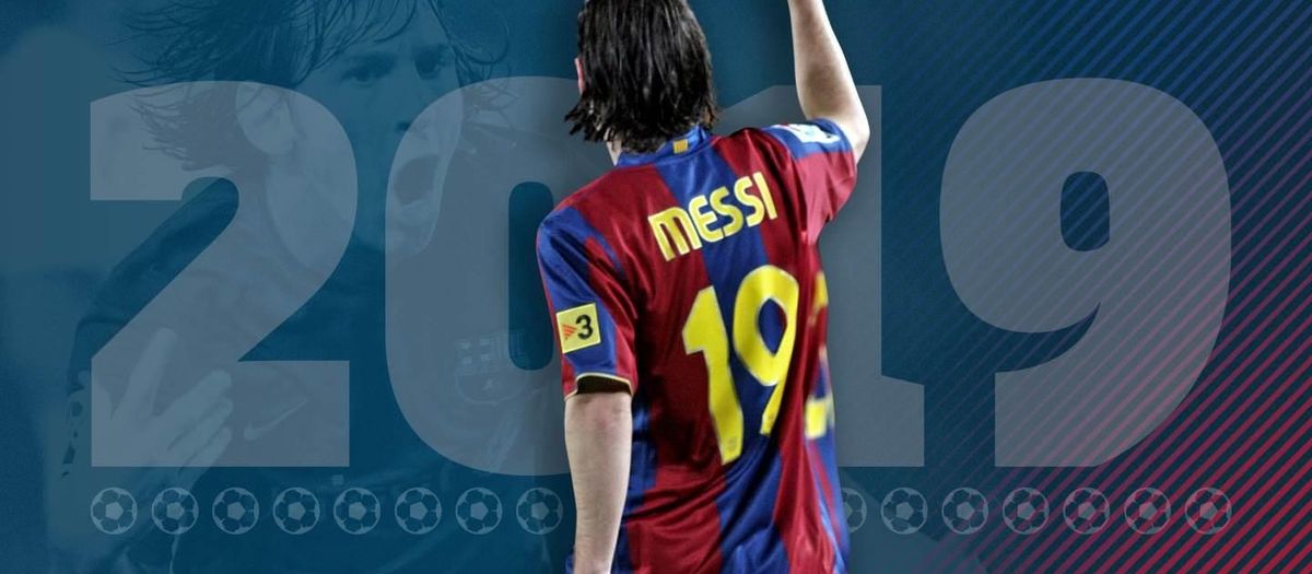 Messi's 19 best goals wearing 19