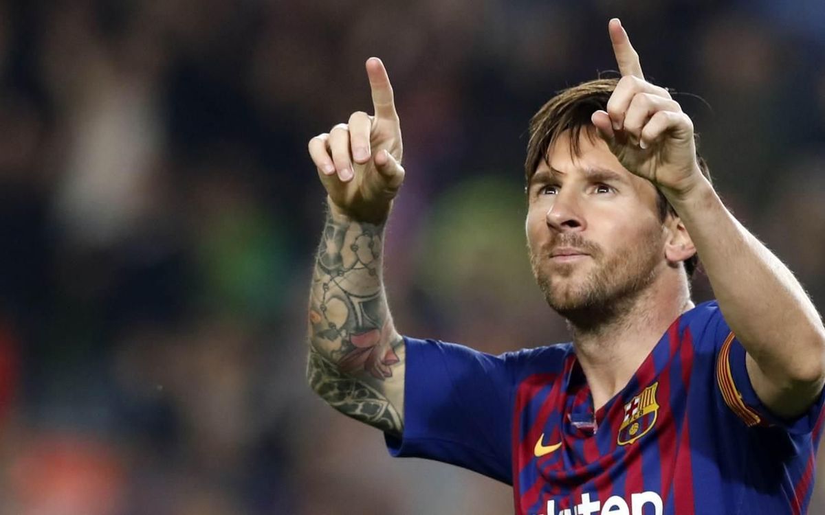 Lionel Messi, máximo goleador del año 2018