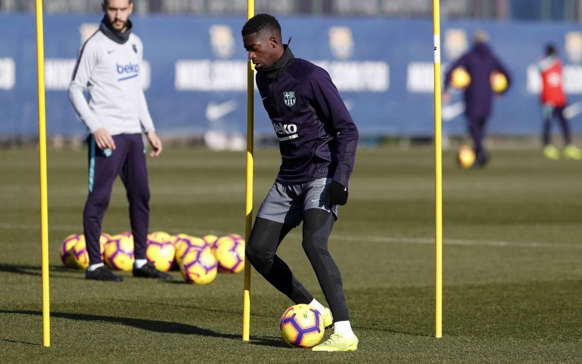 Thursday training with focus on Getafe